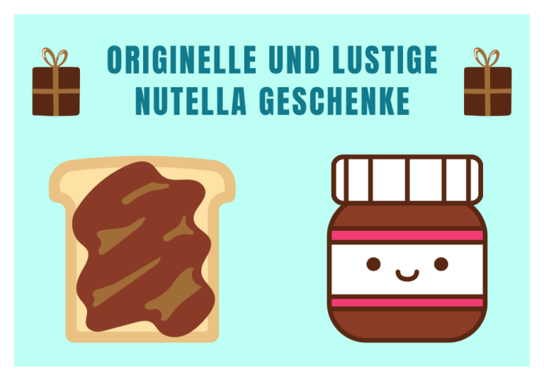 11 Originelle und lustige Nutella Geschenke Geschenkero